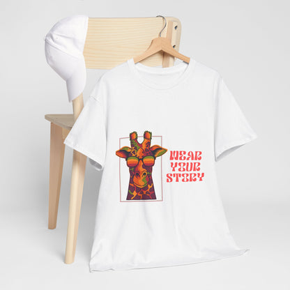 Groovy Story Casual Unisex Cotton Tee