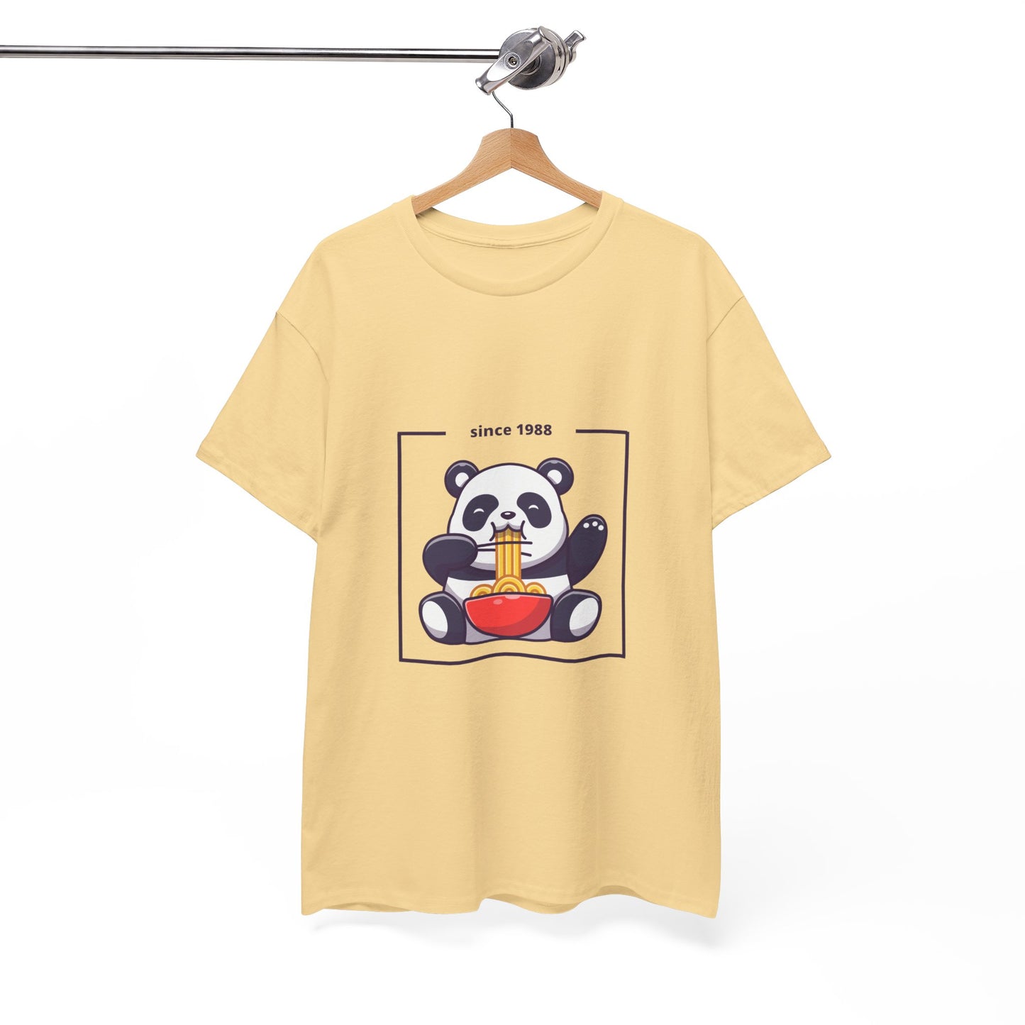 Panda Noodles Unisex Cotton Tee