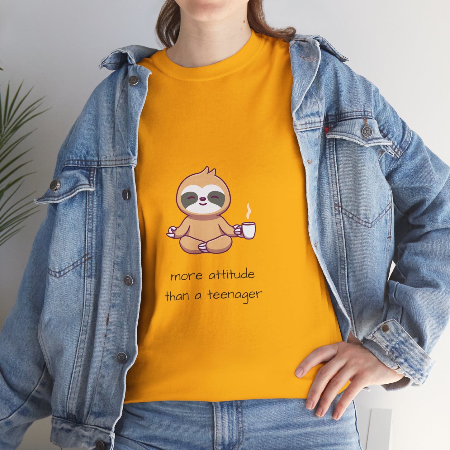 Attitude Funny Teenager Unisex Cotton Tee