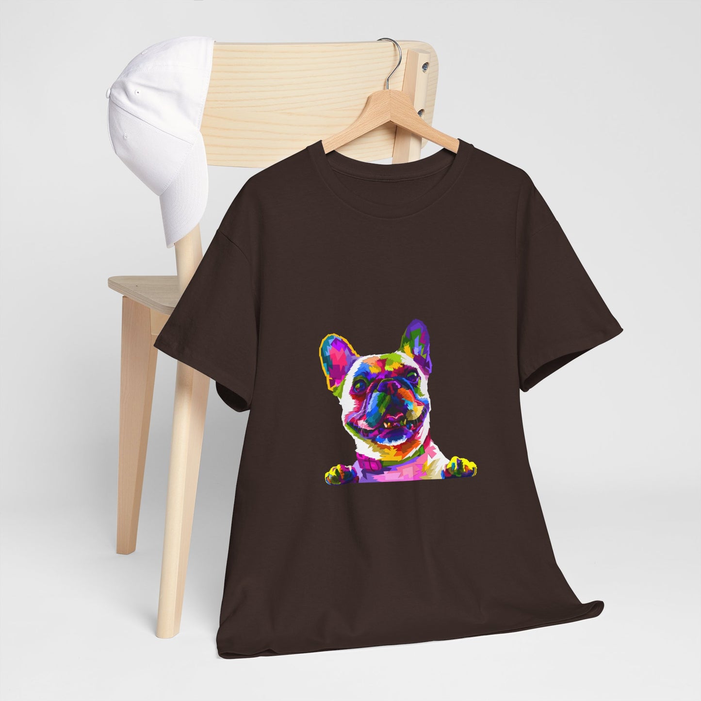 Colour Pop Pup Unisex Cotton Tee