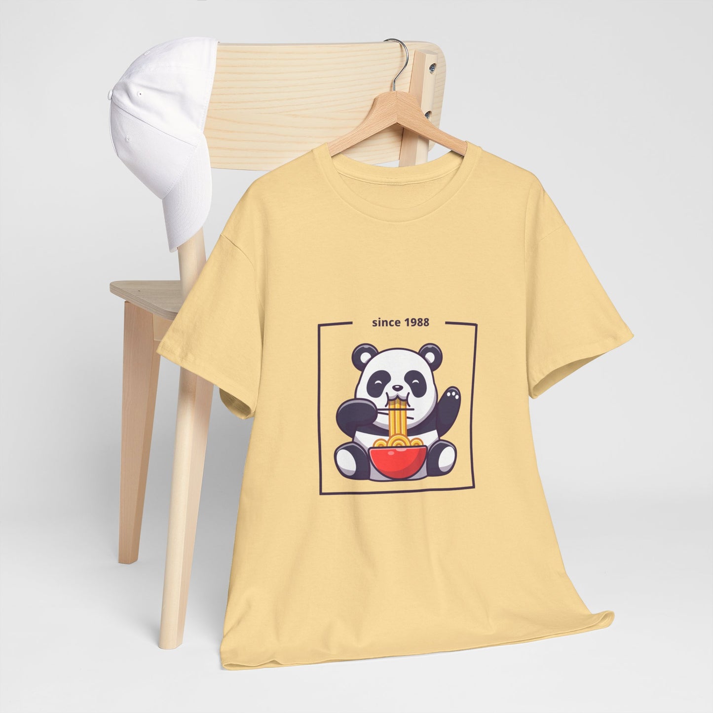 Panda Noodles Unisex Cotton Tee