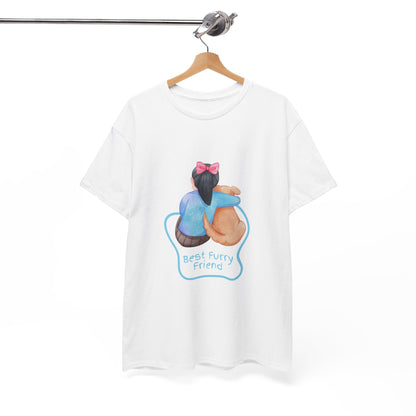 Furry Friend Pet Lover Unisex Cotton Tee