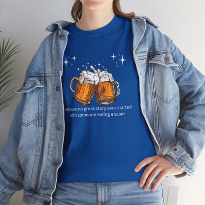 Beer Party Humour Unisex Cotton Tee