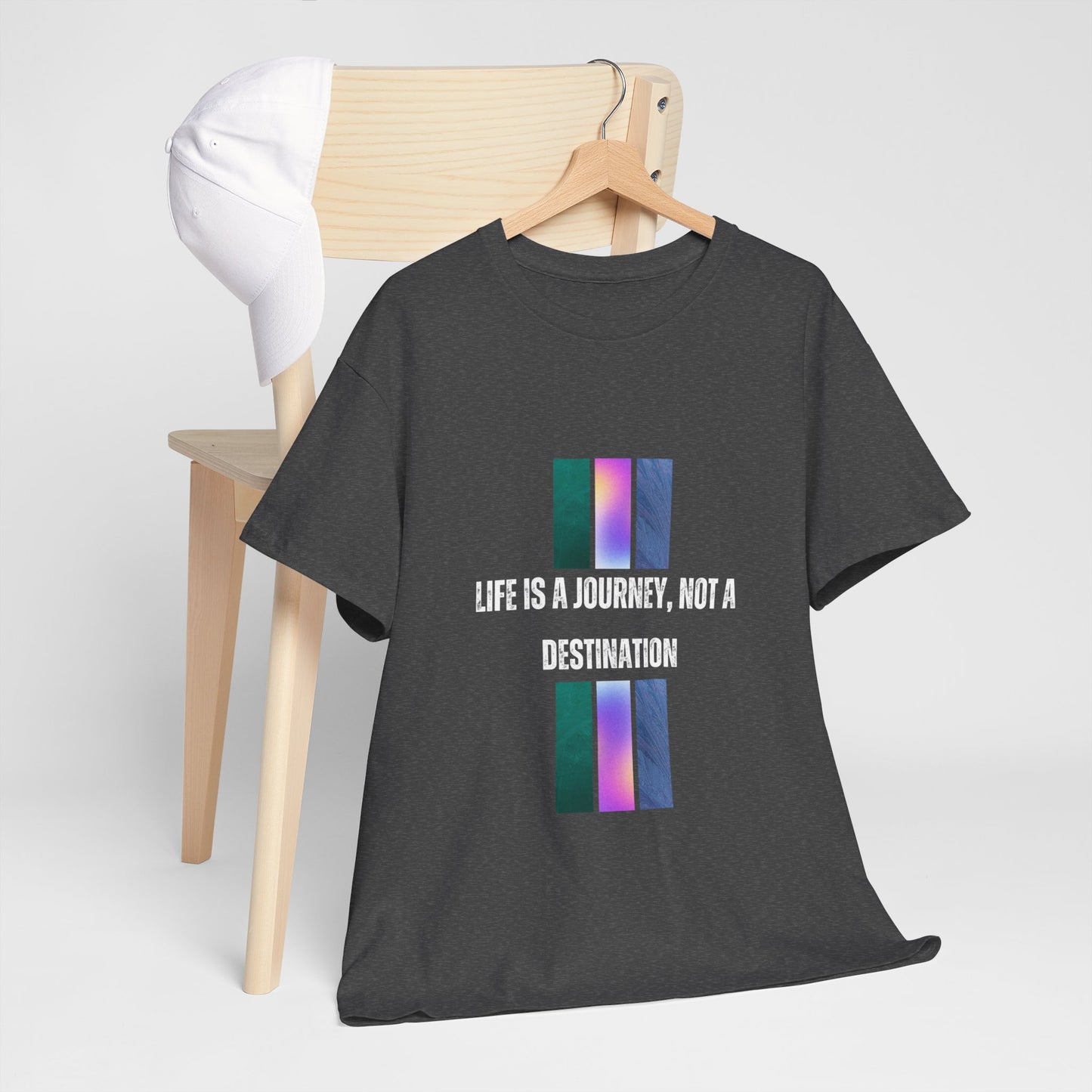 Life Journey Motivational Unisex Cotton Tee