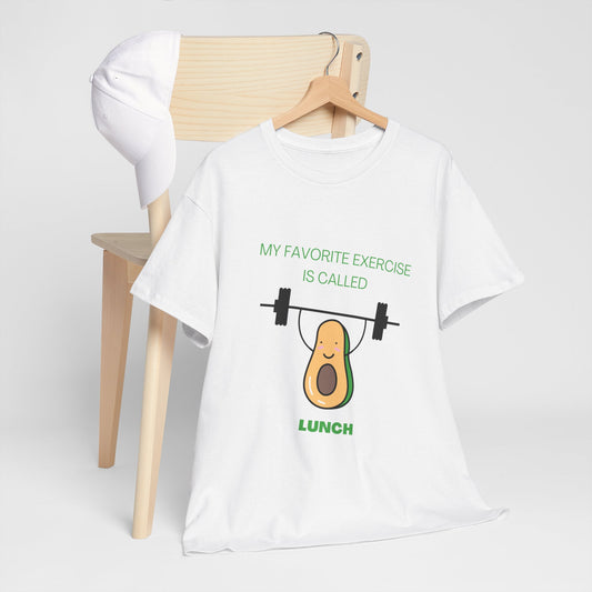 Avocado Workout Unisex Cotton Tee