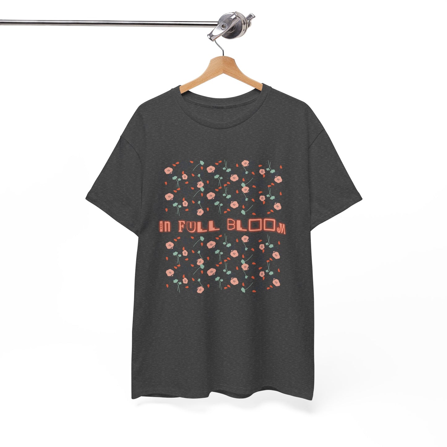 Casual Full Bloom Unisex Cotton Tee