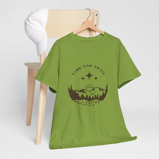 Casual Travel Trail Unisex Cotton Tee