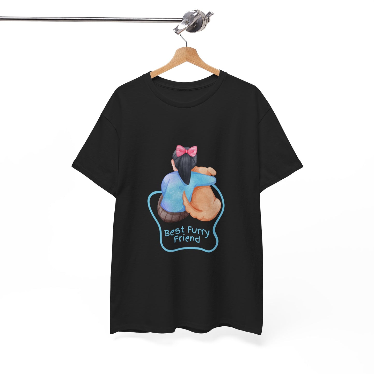 Furry Friend Pet Lover Unisex Cotton Tee