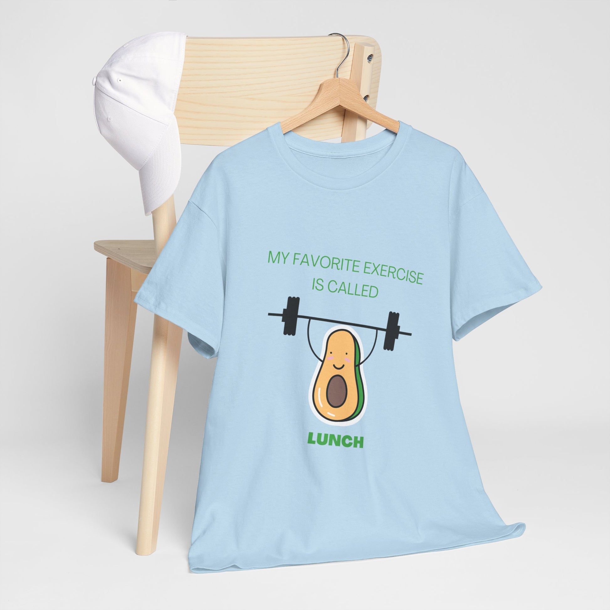 Avocado Workout Unisex Cotton Tee