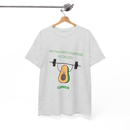 Avocado Workout Unisex Cotton Tee