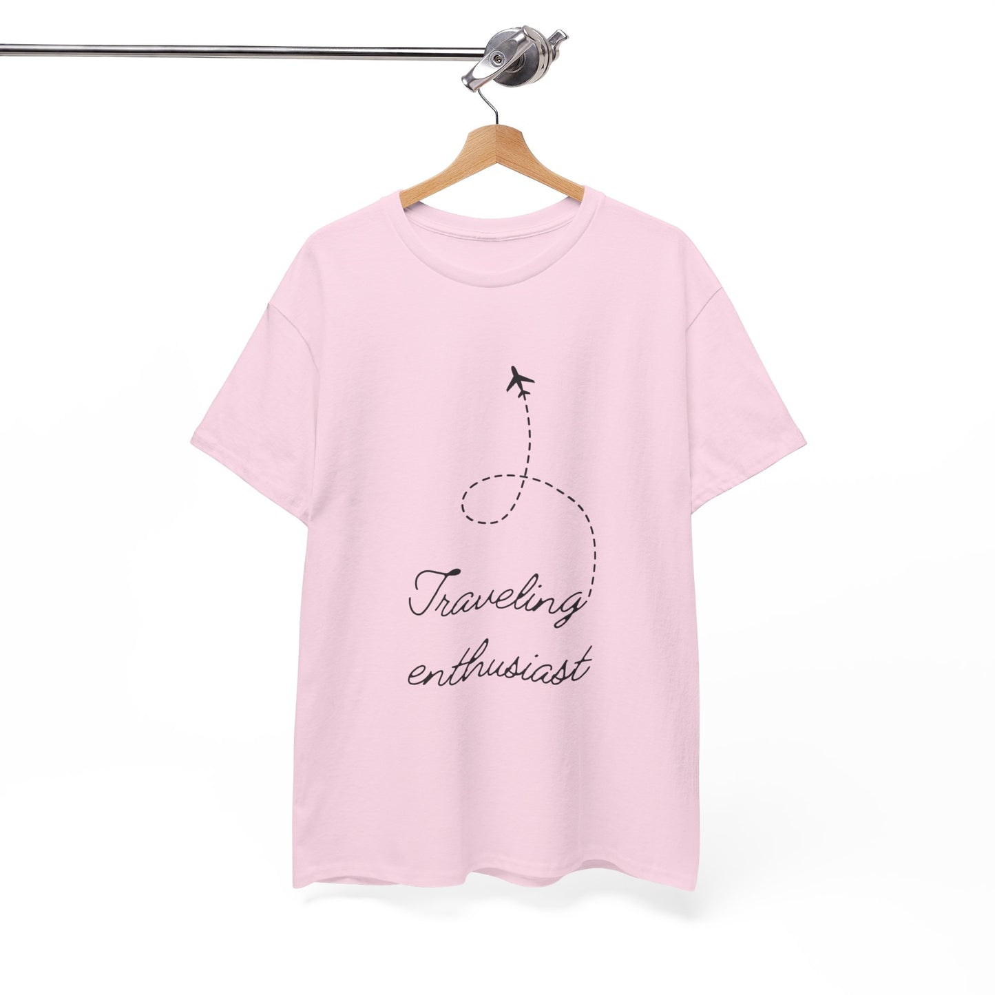 Travel Enthusiast Unisex Cotton Tee