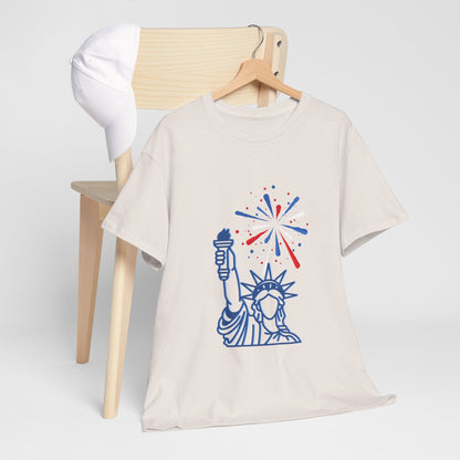 Liberty Freedom Basic Unisex Cotton Tee