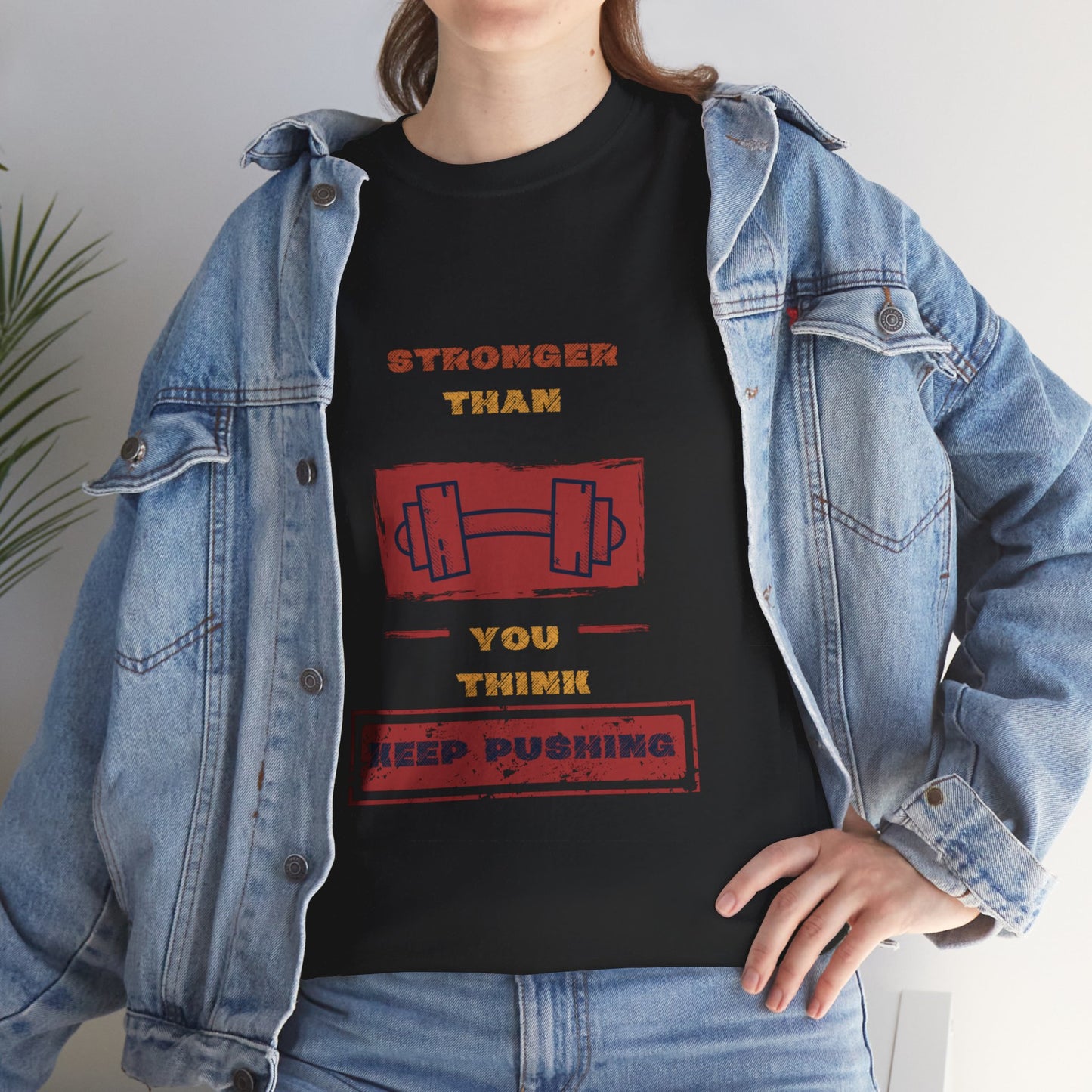 You are Stronger Unisex Cotton Tee