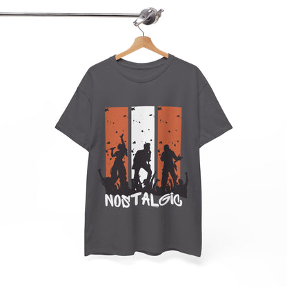 Nostalgic Band Casual Unisex Cotton Tee