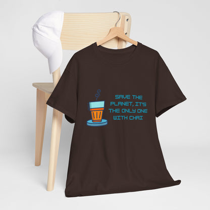 Planet Chai Witty Unisex Cotton Tee