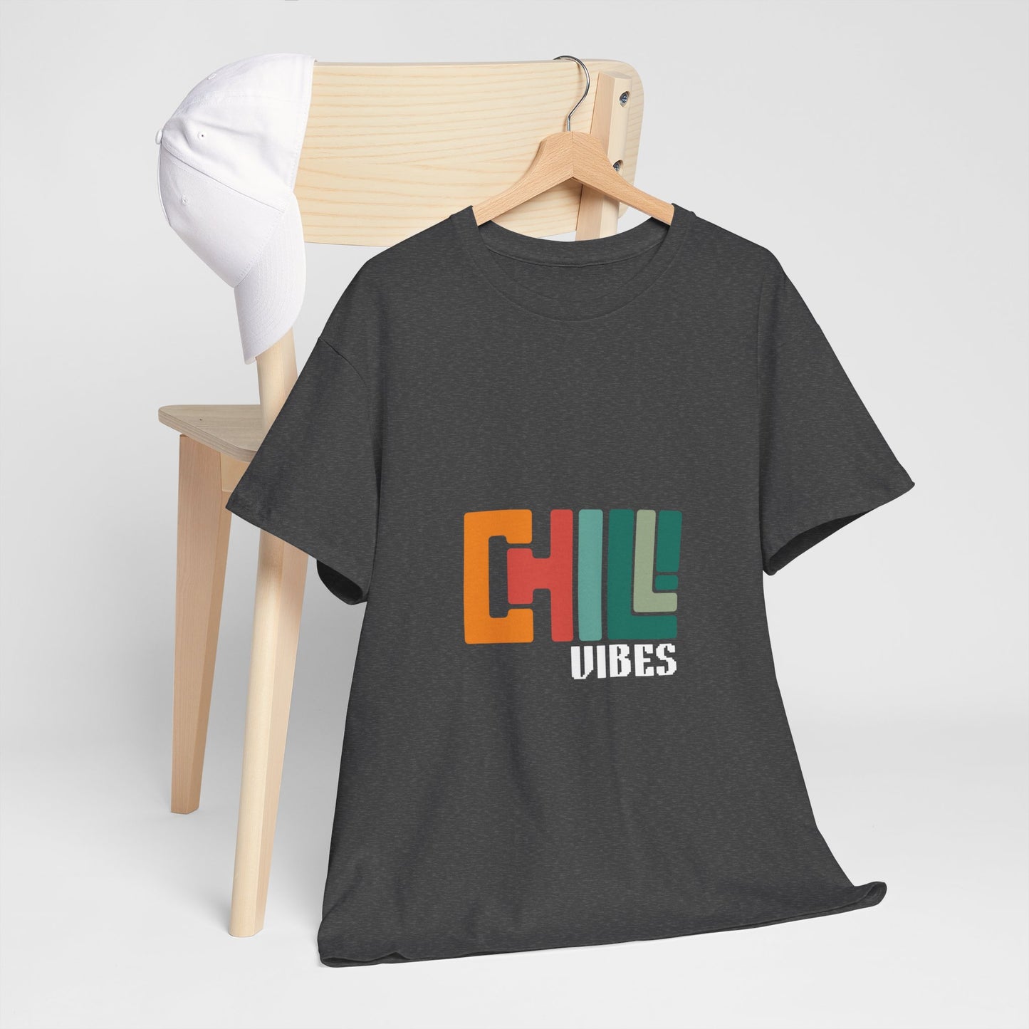 Chill Vibes Casual Unisex Cotton Tee