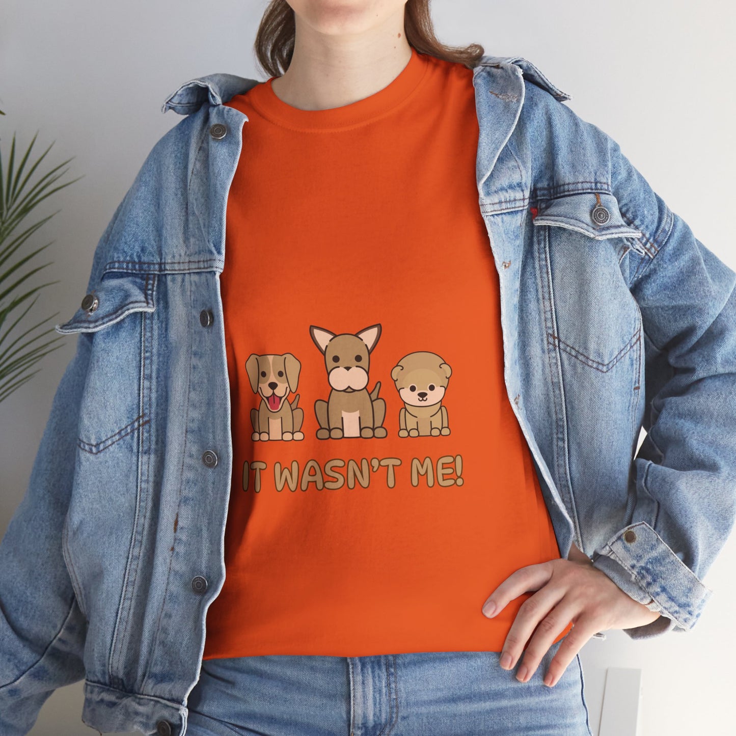 Mysterious Puppy Funny Unisex Cotton Tee