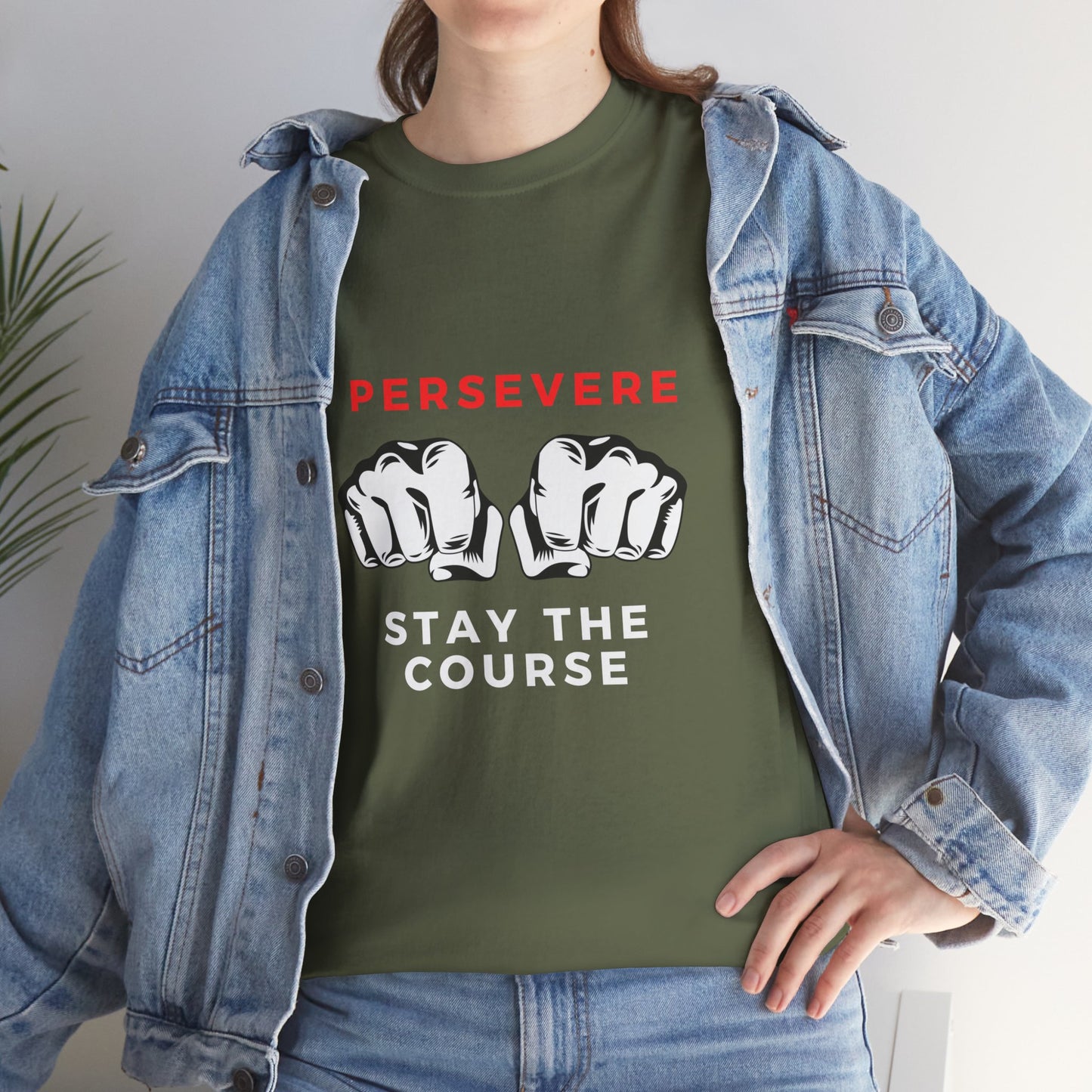 Persevere Unisex Cotton Tee