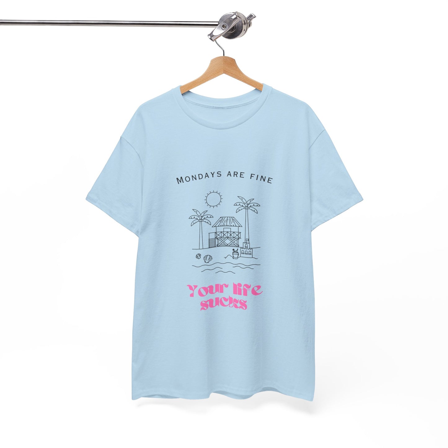 Mondays Office Humour Unisex Cotton Tee