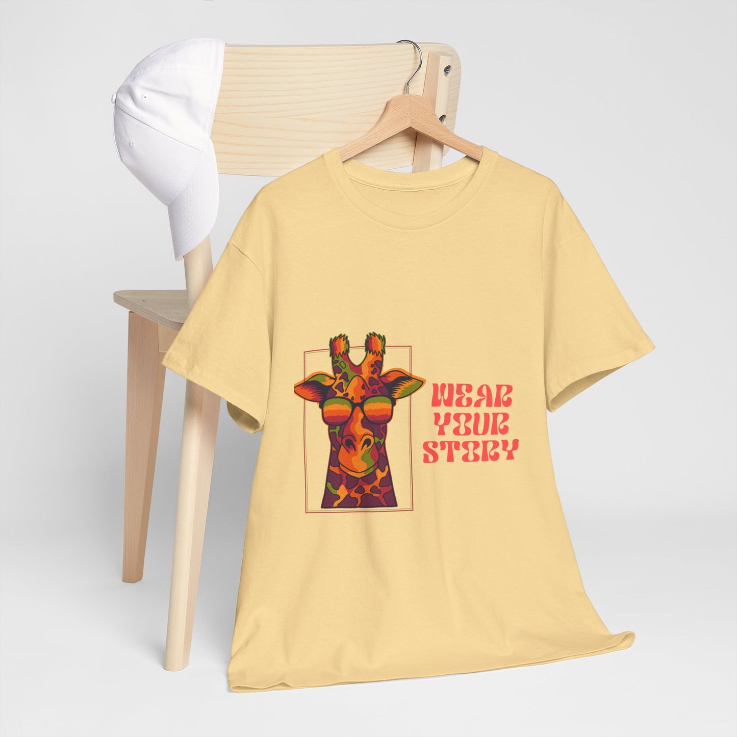 Groovy Story Casual Unisex Cotton Tee