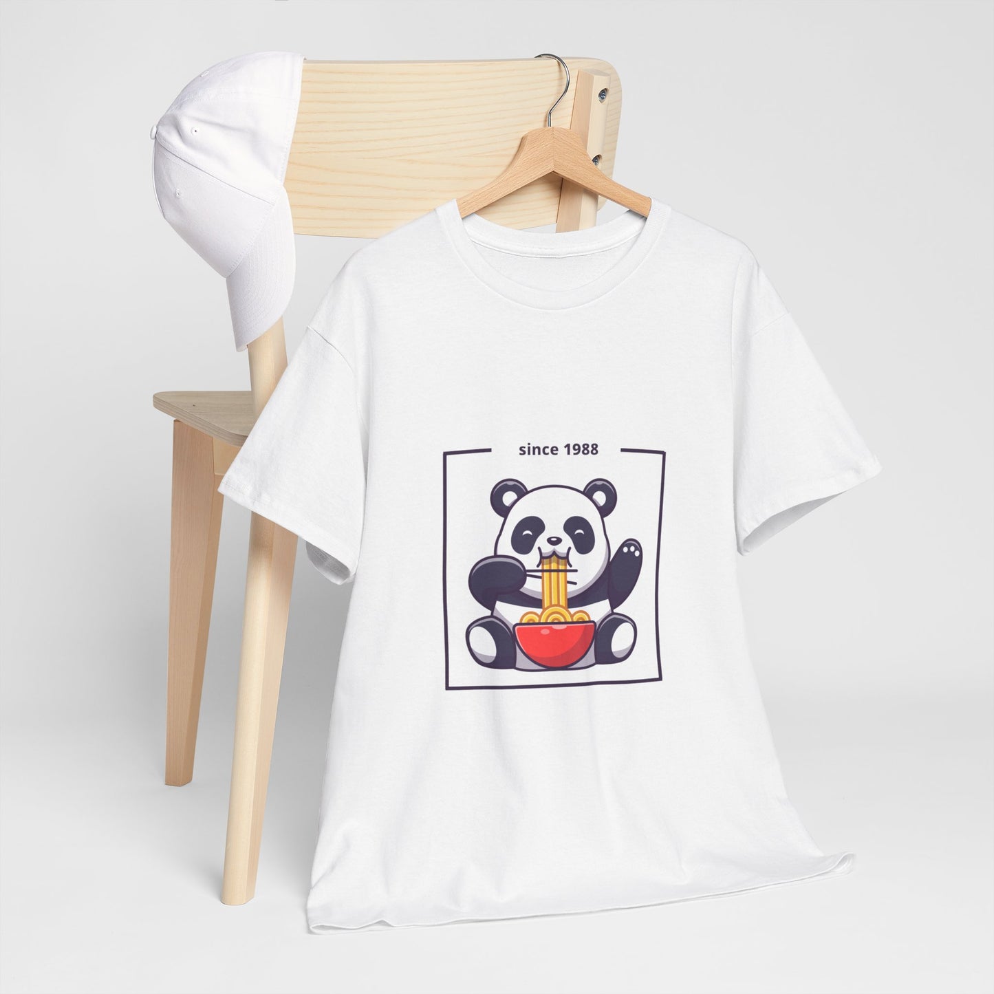 Panda Noodles Unisex Cotton Tee