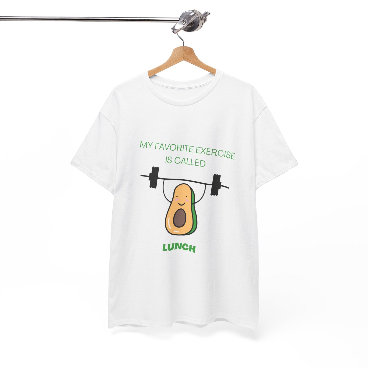 Avocado Workout Unisex Cotton Tee