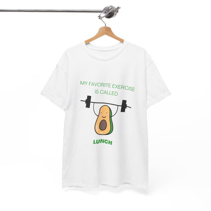 Avocado Workout Unisex Cotton Tee