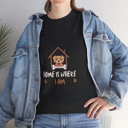 Pet Lover Cute Puppy Unisex Cotton Tee