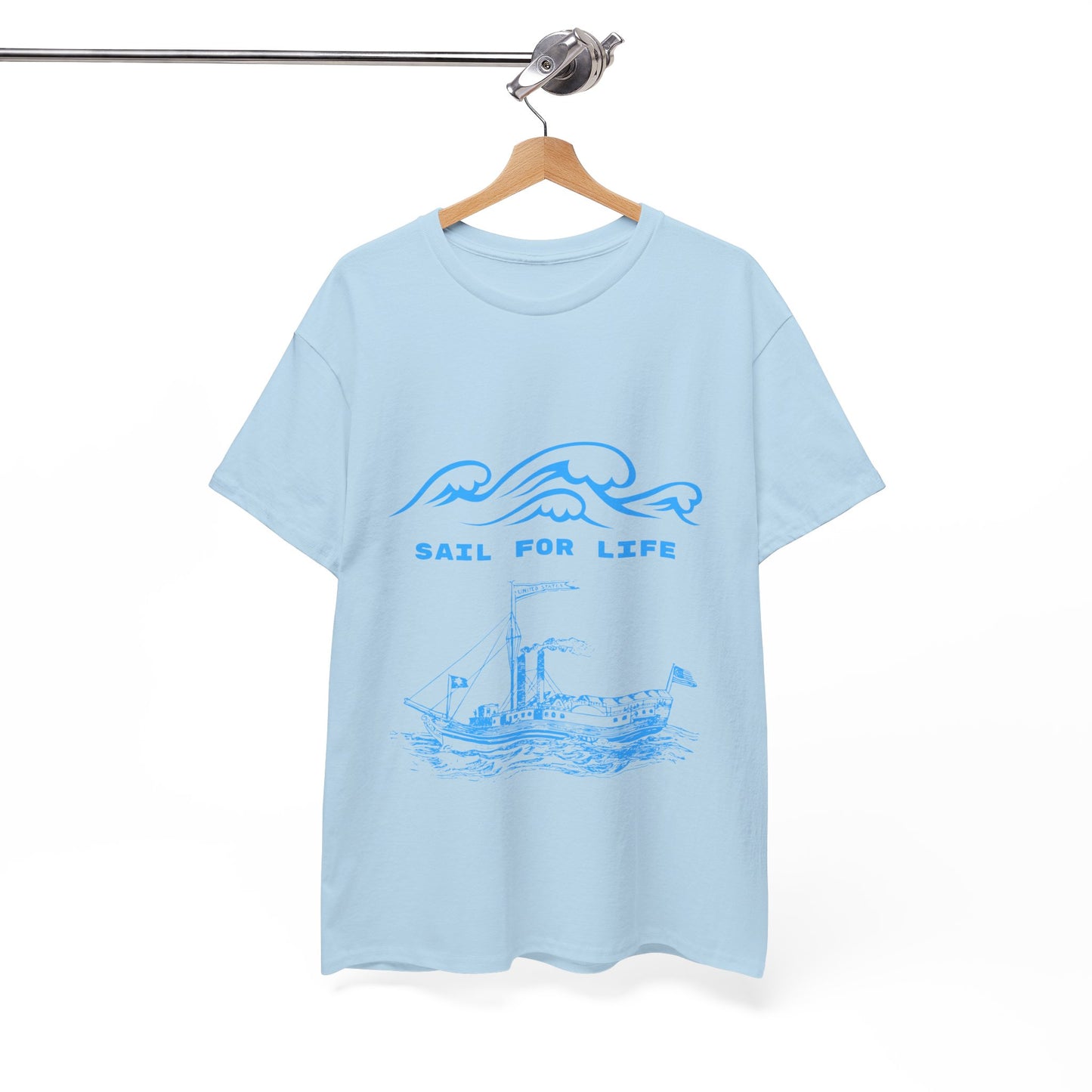 Sail for Life Casual Unisex Cotton Tee