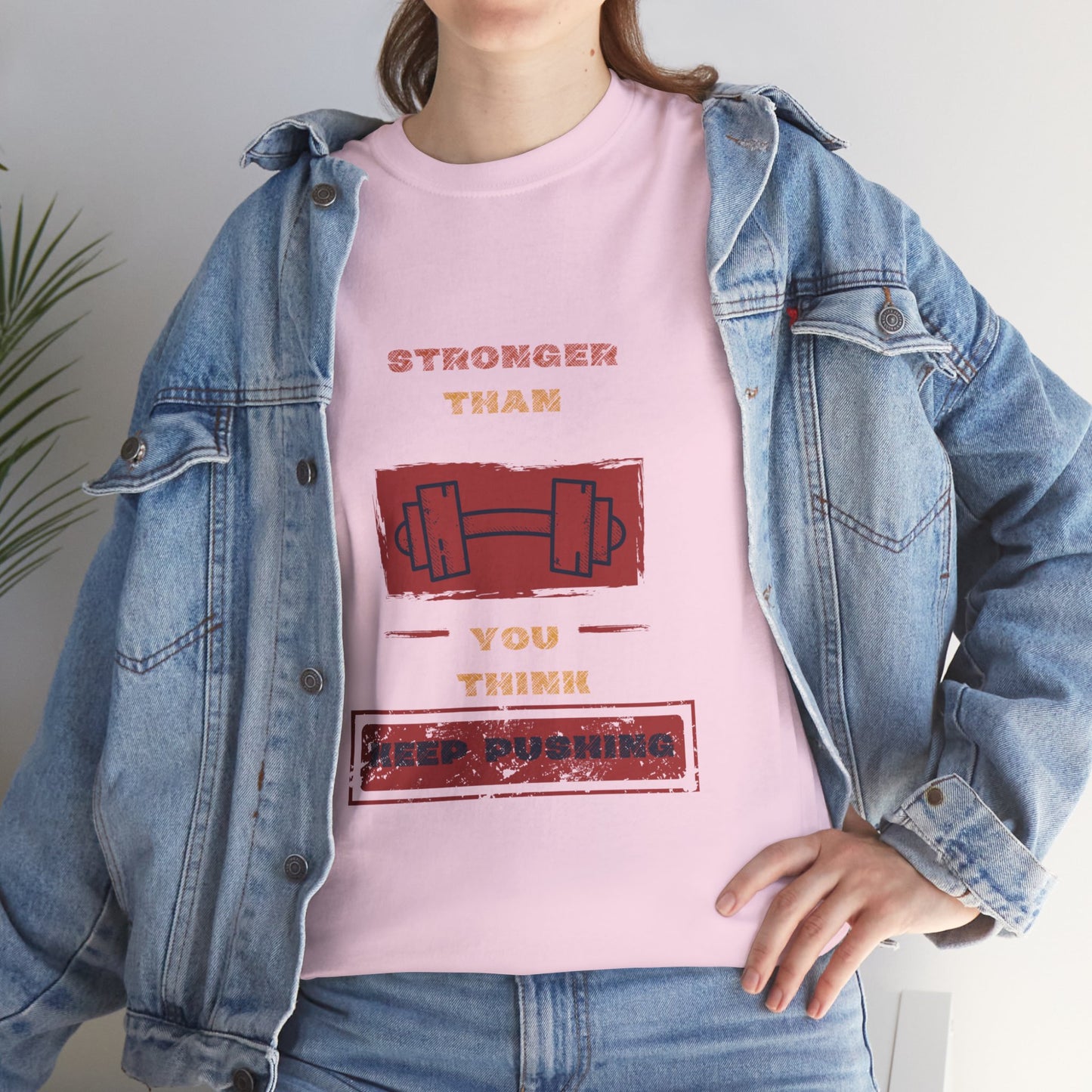 You are Stronger Unisex Cotton Tee