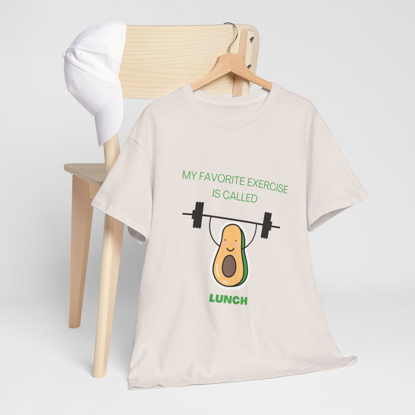 Avocado Workout Unisex Cotton Tee