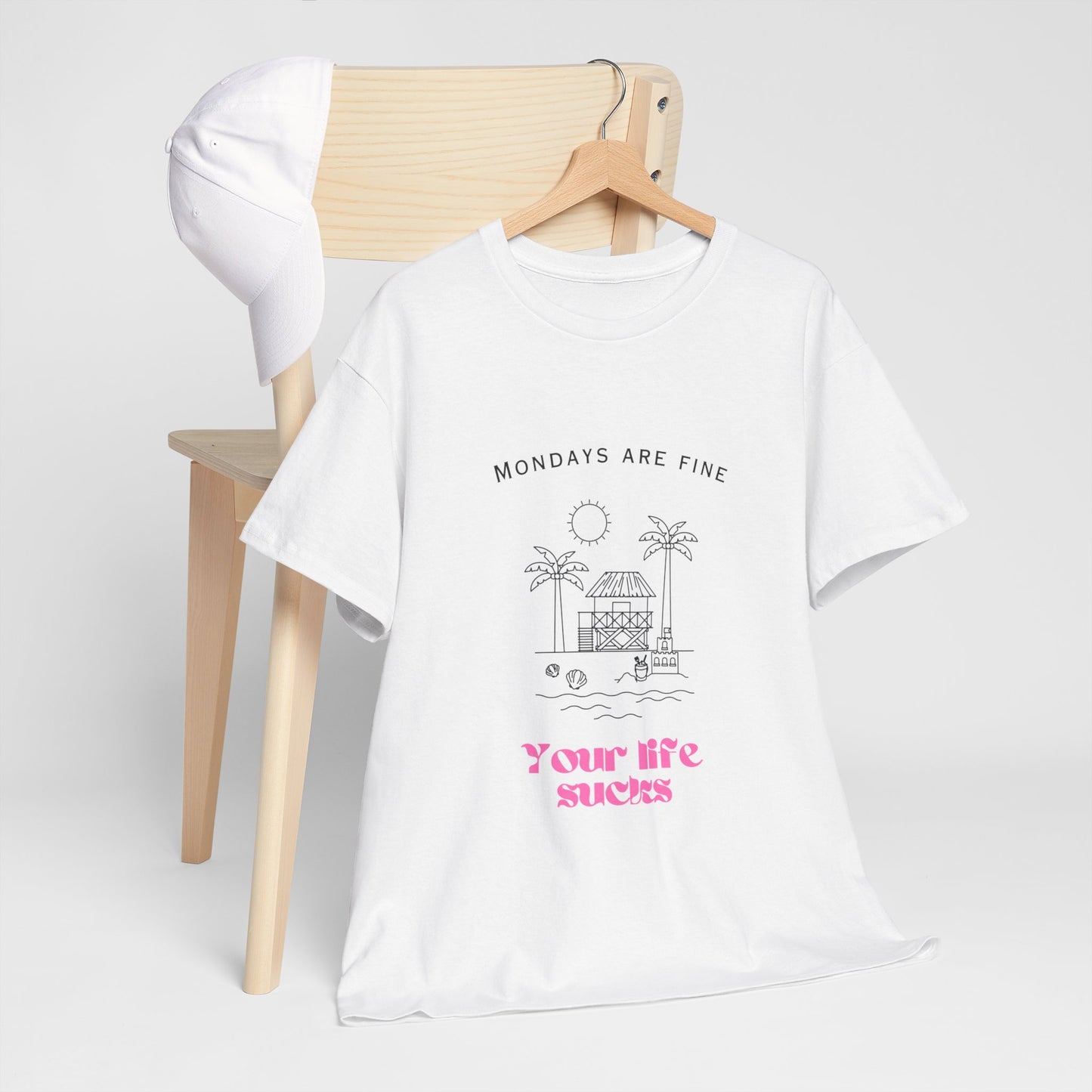 Mondays Office Humour Unisex Cotton Tee