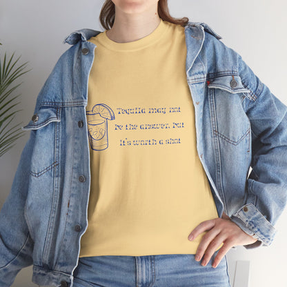 Tequila Funny Party Wear Unisex Cotton Tee