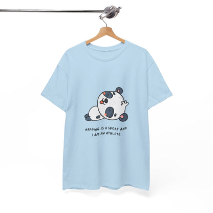 Napping Panda Unisex Cotton Tee