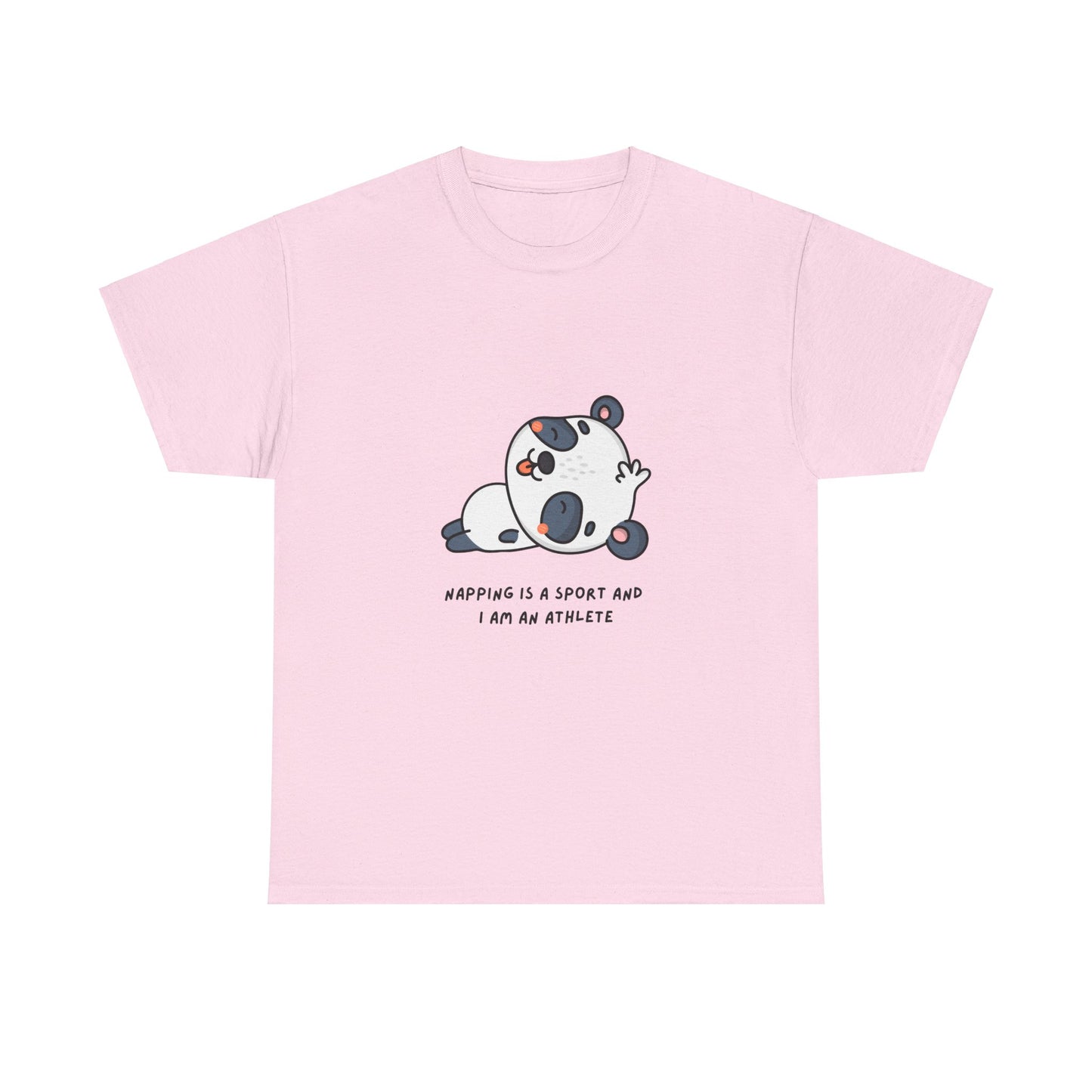 Napping Panda Unisex Cotton Tee