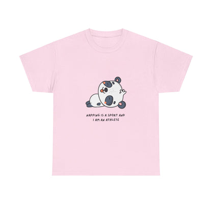 Napping Panda Unisex Cotton Tee