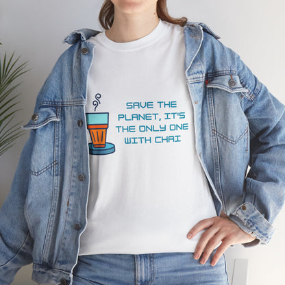 Planet Chai Witty Unisex Cotton Tee