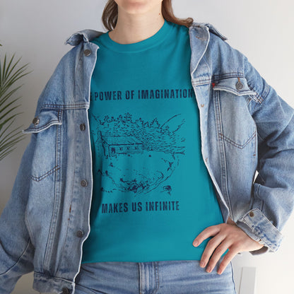 Imagination Inspirational Unisex Cotton Tee