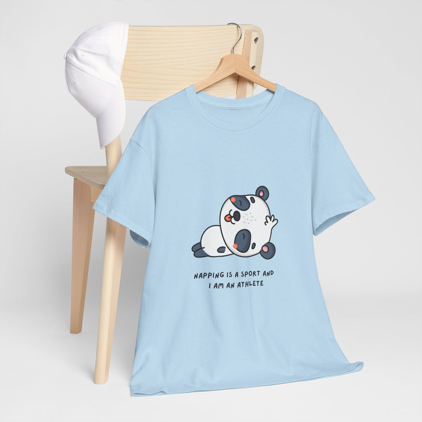 Napping Panda Unisex Cotton Tee