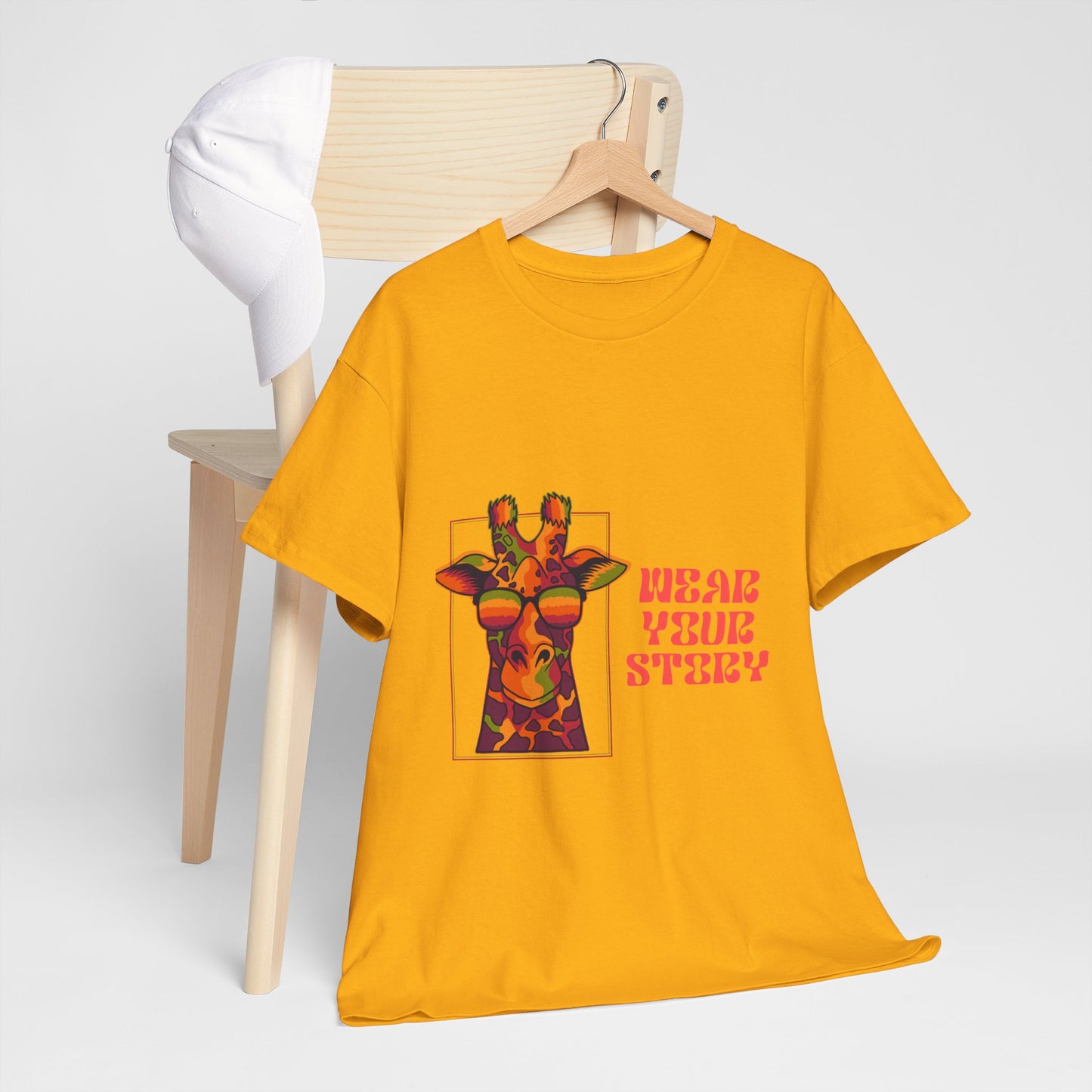 Groovy Story Casual Unisex Cotton Tee