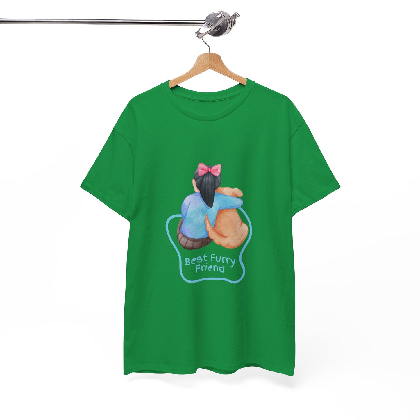 Furry Friend Pet Lover Unisex Cotton Tee