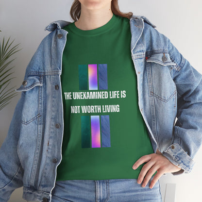 Unexamined Life Inspirational Unisex Cotton Tee