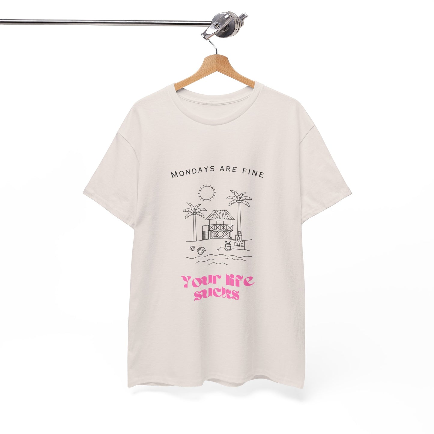 Mondays Office Humour Unisex Cotton Tee