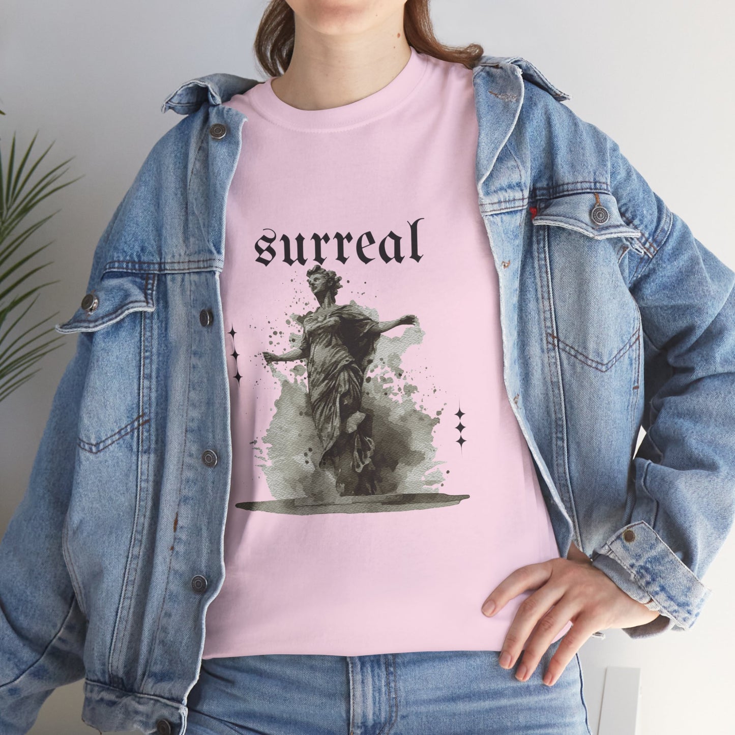 Surreal Basics Casual Unisex Cotton Tee