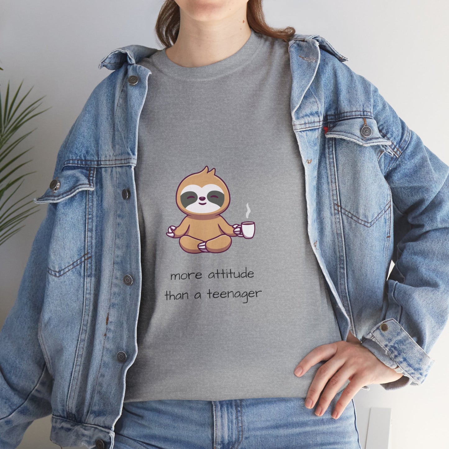 Attitude Funny Teenager Unisex Cotton Tee