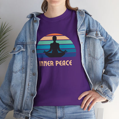 Meditation Calm Vibes Unisex Cotton Tee