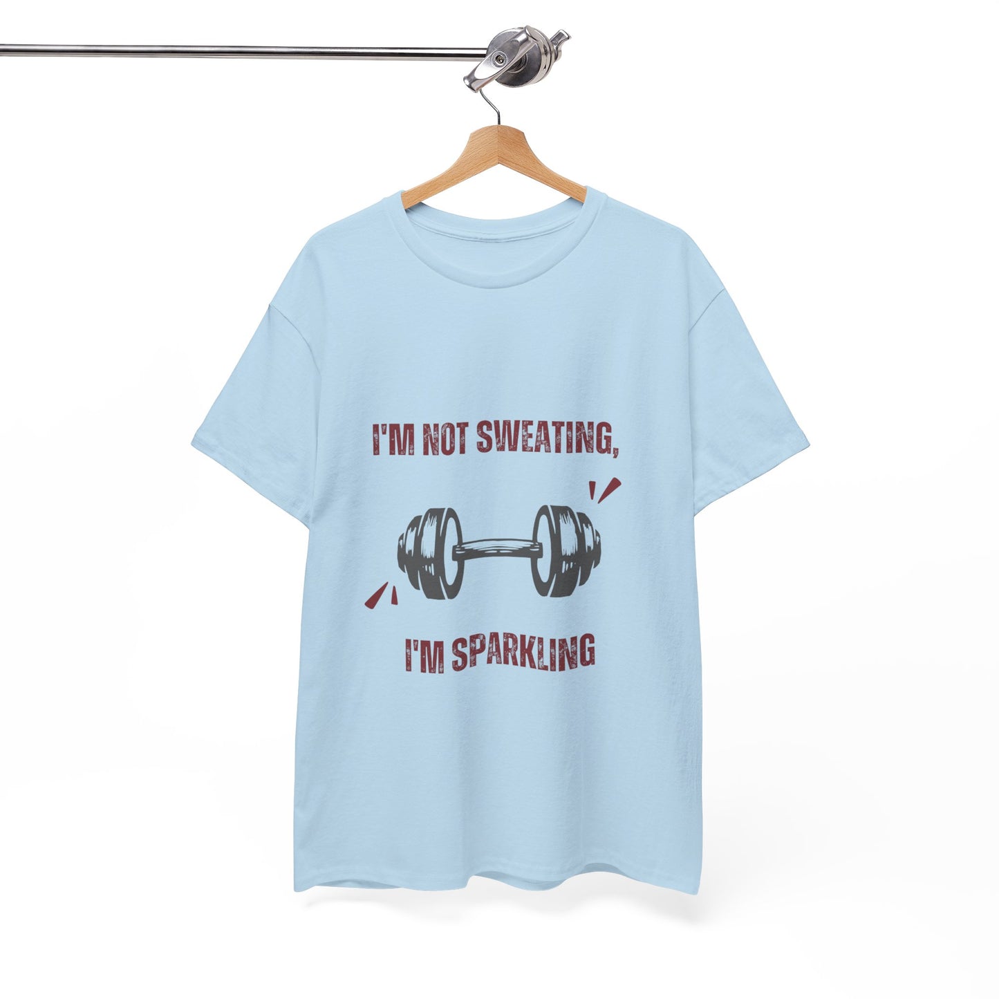 Sparkling Not Sweating Unisex Cotton Tee