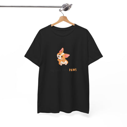 Puppy Paws Unisex Cotton Tee