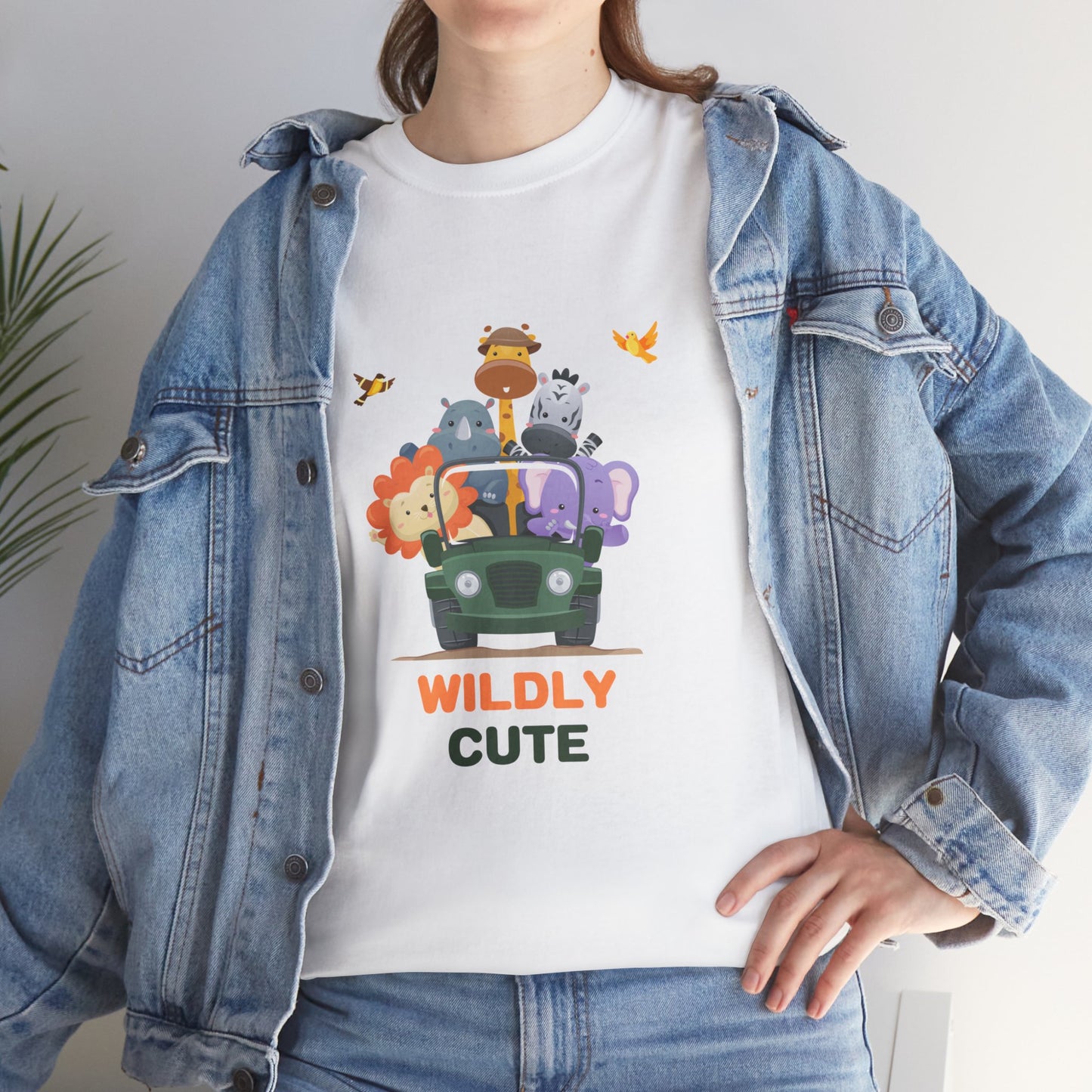 Wildy Cute Pet lover Unisex Cotton Tee