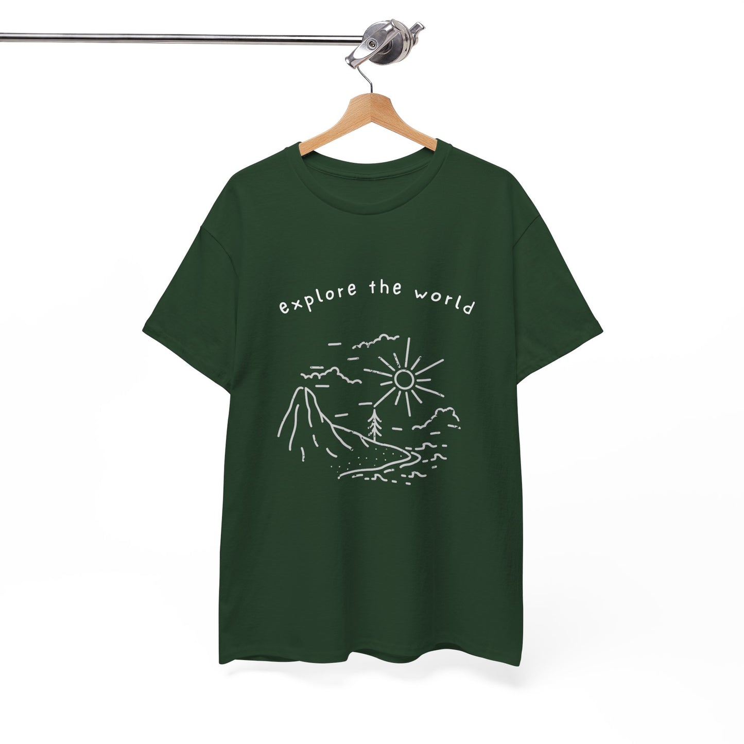 Discover the World Unisex Cotton Tee